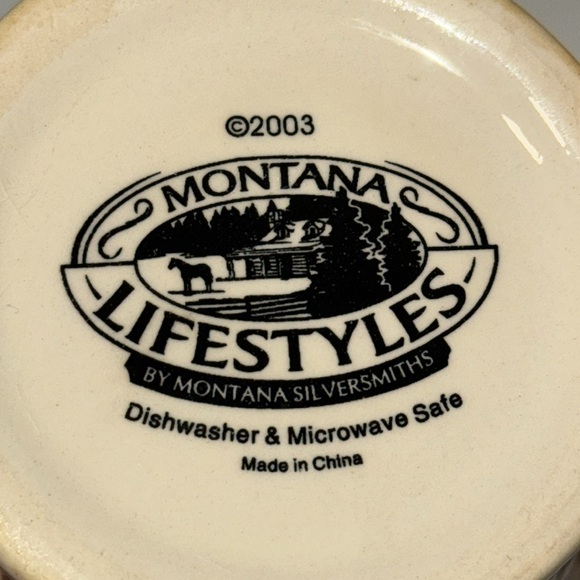 Montana Silversmiths Brown and Cream Mugs - Picture 9 of 10